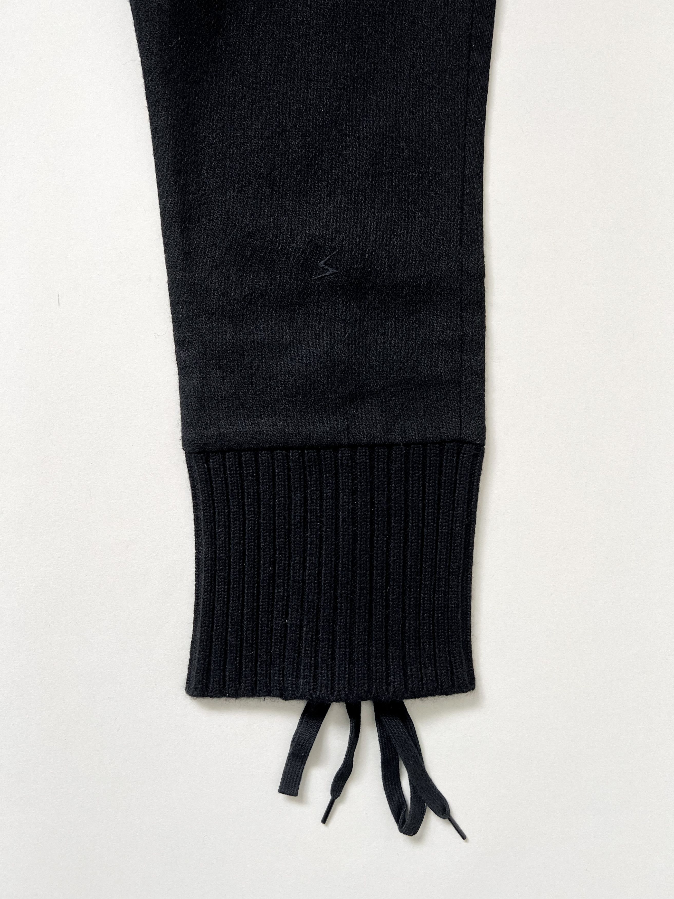 Undercover AW2007 ‘KNIT’ Crop Lace Back Wool Pants Size 30" / US 8 / IT 44 - 3 Thumbnail