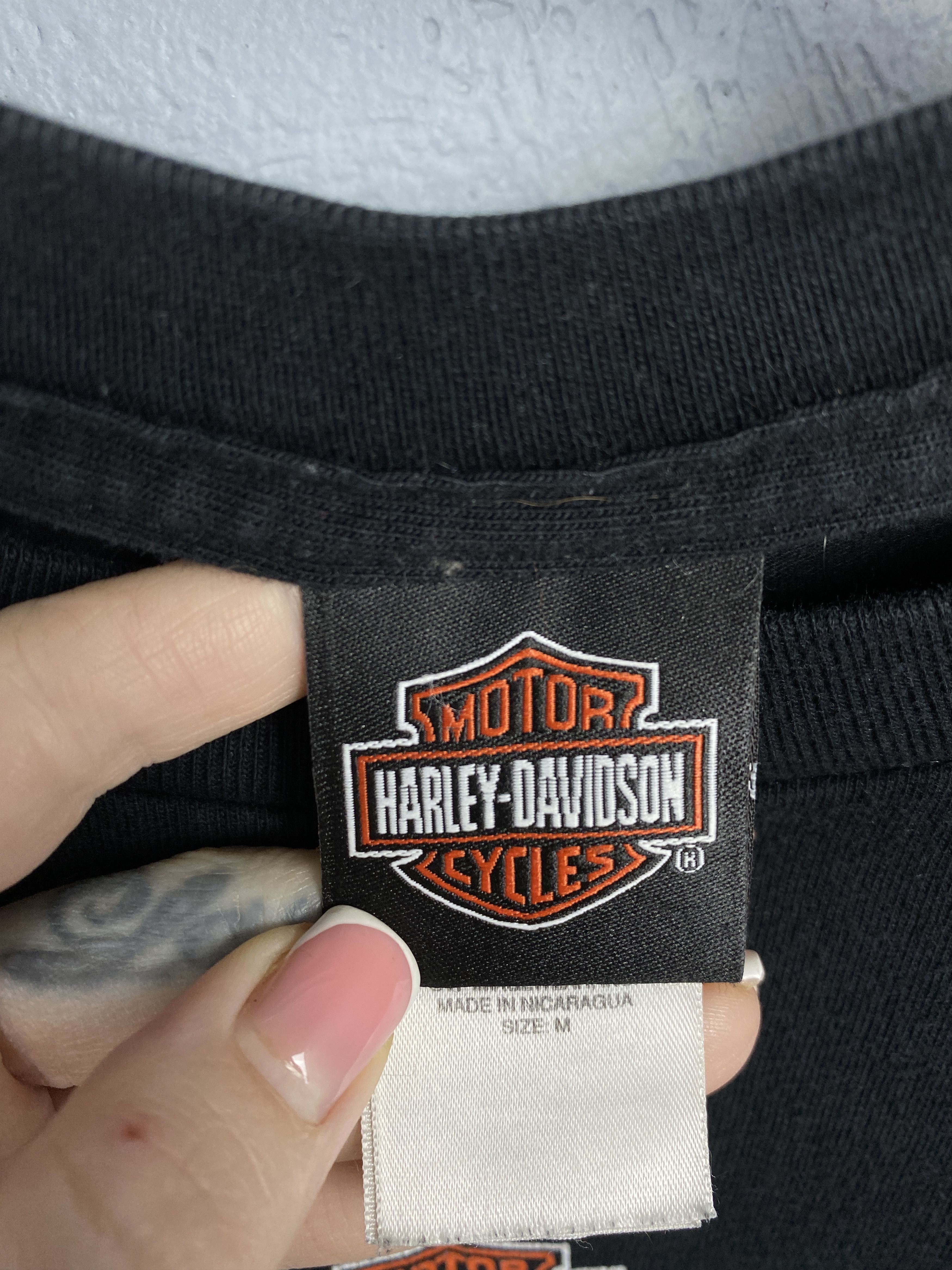 Harley Davidson × Vintage Harley Davidson Alamo City Vintage Mens Crew Neck T-Shirt Size US M / EU 48-50 / 2 - 10 Thumbnail
