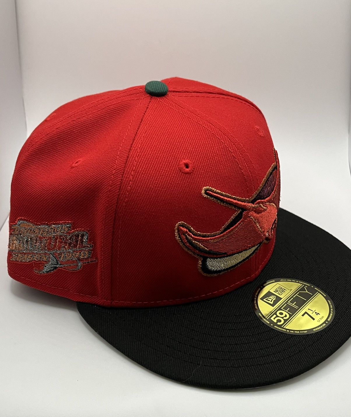 Tampa Bay Devil Rays Size 7 1/4 “BLOODY HELL 3.0” Tvb