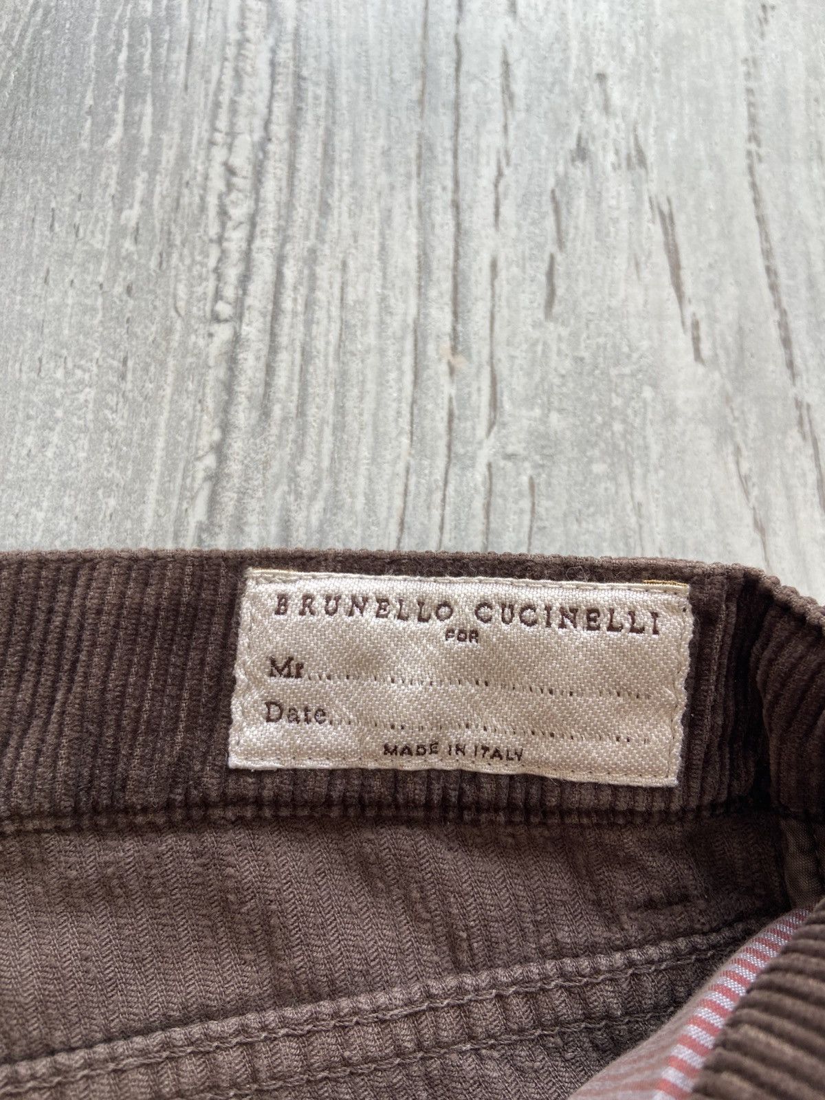 Brunello Cucinelli Brunello Cucinelli Corduroy Pants Size US 38 / EU 54 - 10 Thumbnail