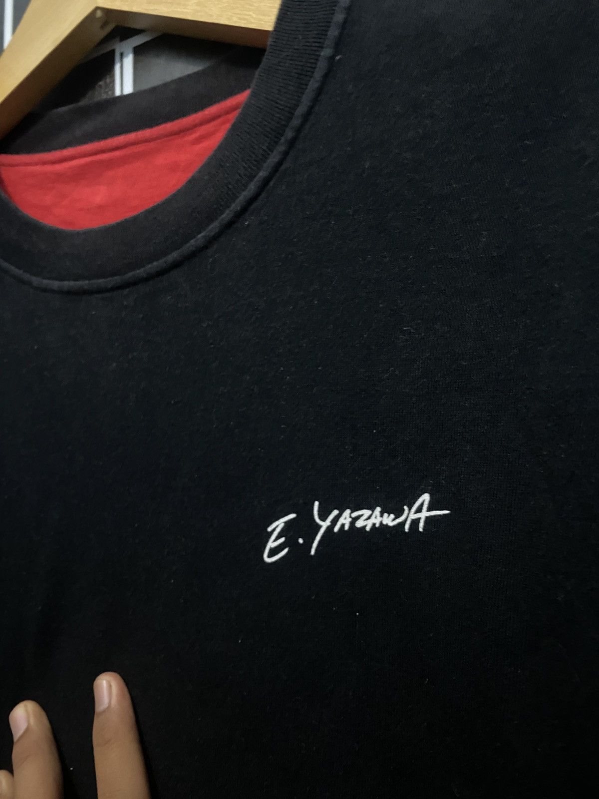 Band Tees Eikichi Yazawa reversible tshirt band E yazawa very rare tee Size US L / EU 52-54 / 3 - 10 Thumbnail