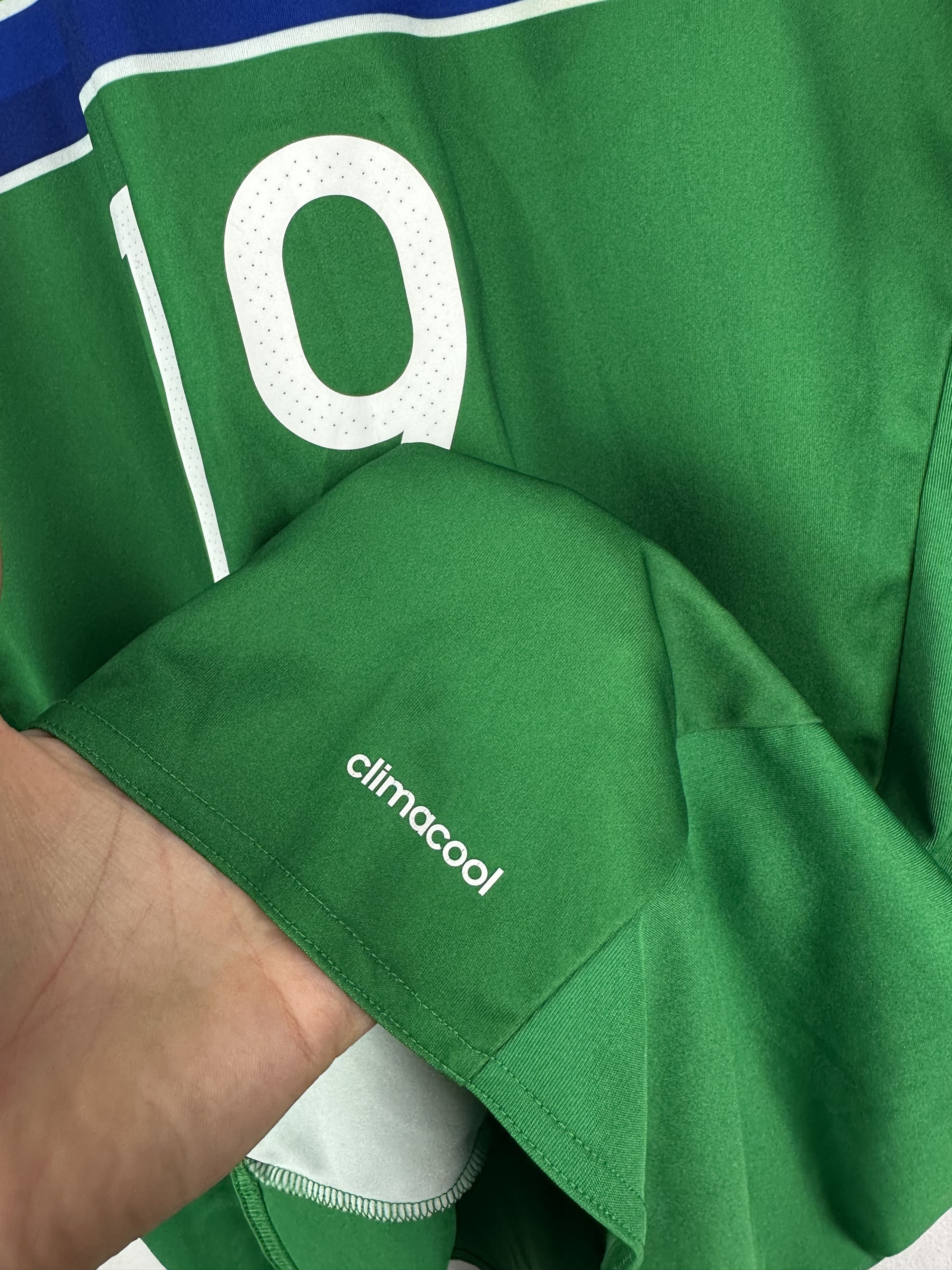 Adidas Northern Ireland football shirt 2015 #19 Allan Adidas Jersey Size US L / EU 52-54 / 3 - 8 Thumbnail