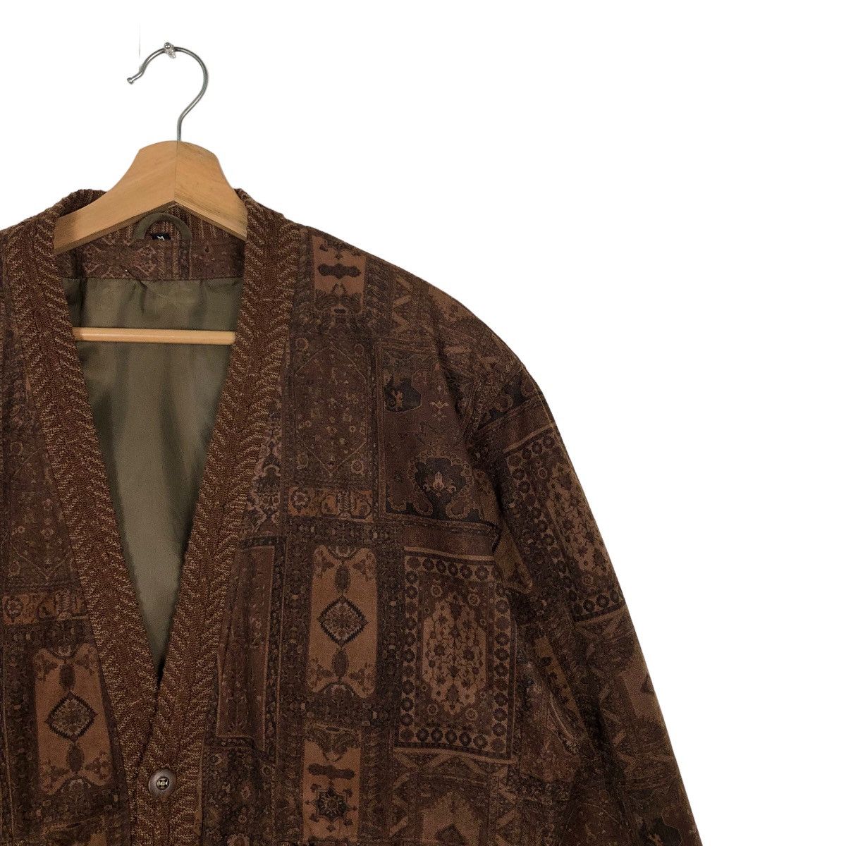 Japanese Brand 🔥90’s Vintage Cardigan Bomber Jacket Navajo Design Size US M / EU 48-50 / 2 - 6 Thumbnail