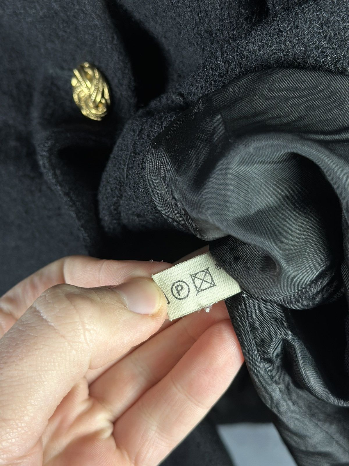 Celine Archive Celine Wool Blazer Vintage Size L / US 10 / IT 46 - 8 Thumbnail