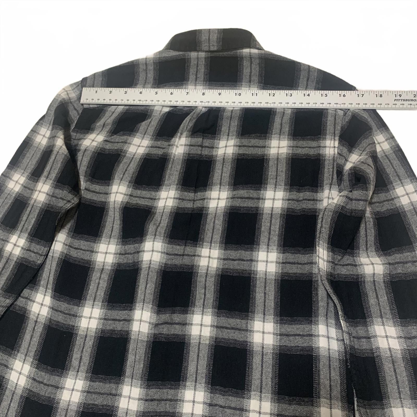 Old Navy Old Navy Men's S Black White Plaid Button Shirt Cotton Size US S / EU 44-46 / 1 - 4 Thumbnail