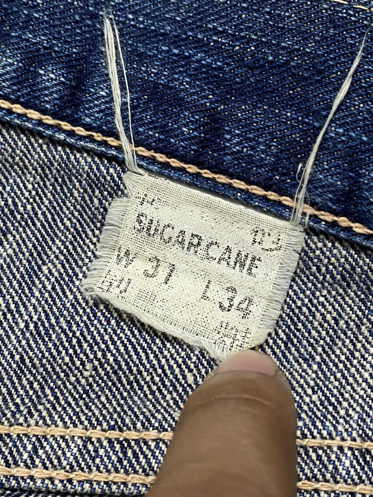 Sugar Cane × Toyo Enterprises Sugar Cane - Okinawa Special Denim Selvedge Jeans Size US 29 - 10 Thumbnail