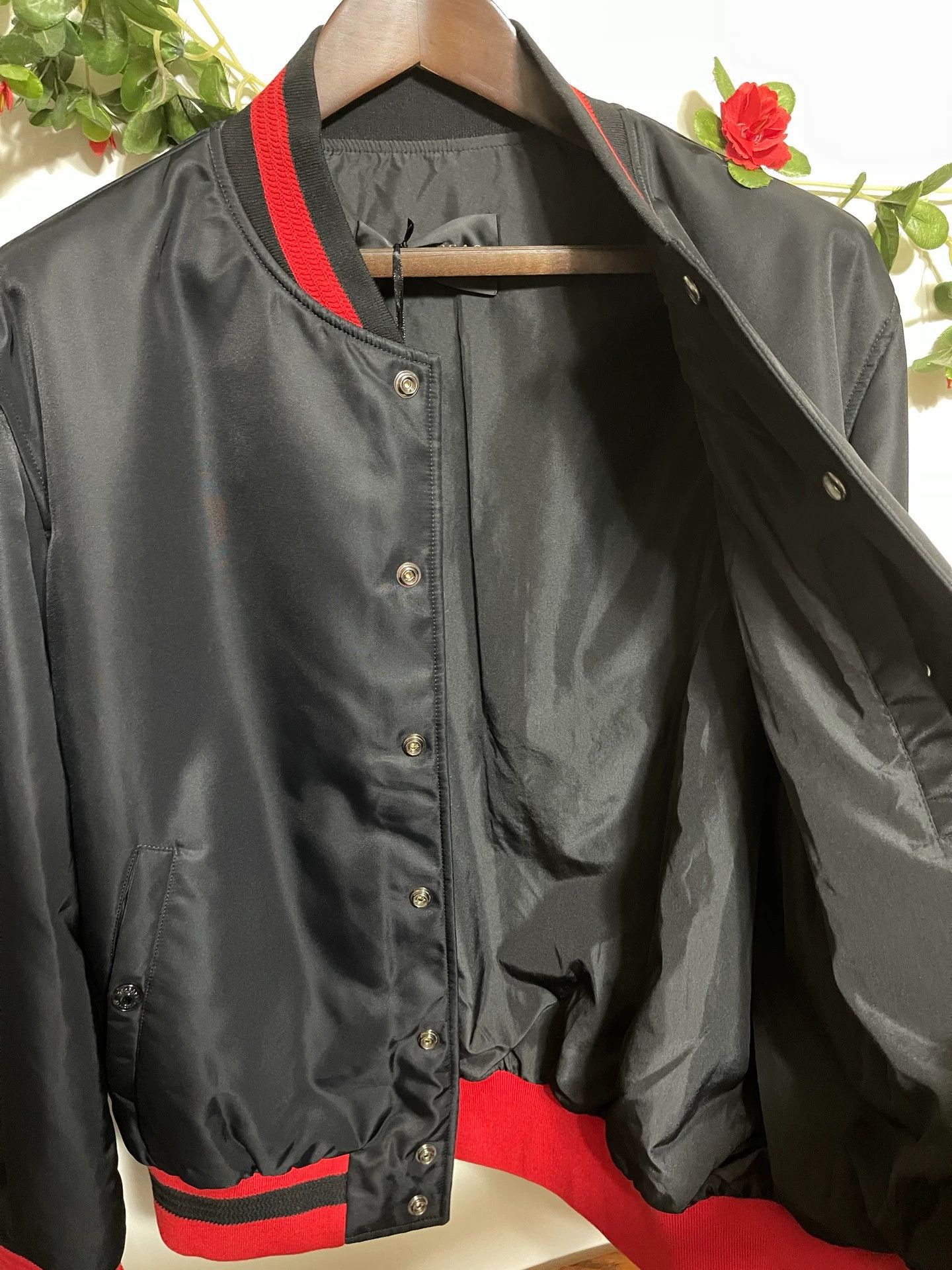 Versace Versace Nylon Loose Fit Jacket Size 48 Size US M / EU 48-50 / 2 - 7 Thumbnail