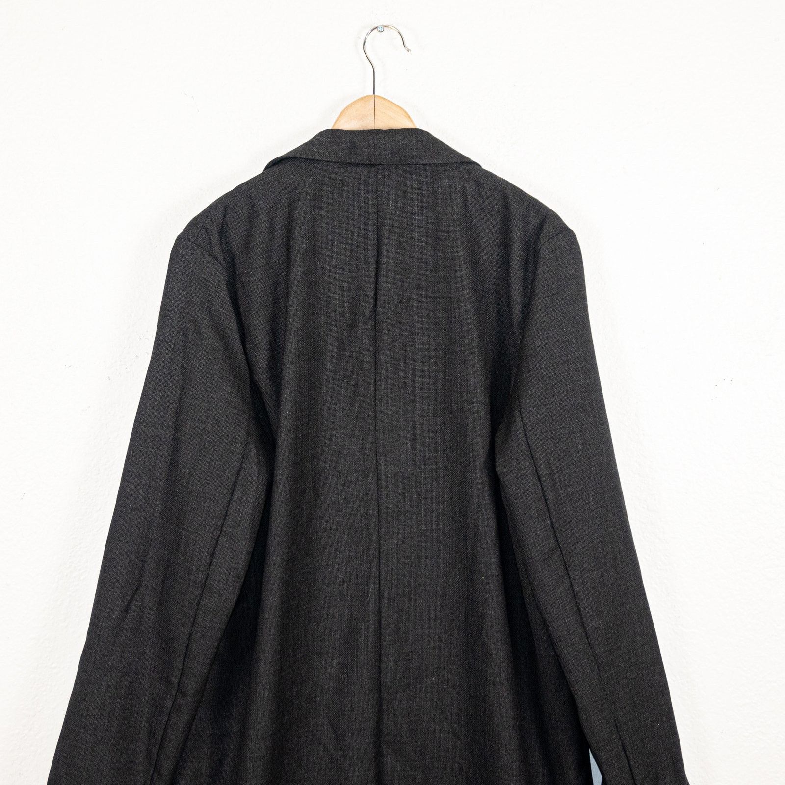 Sefr Sefr $450 Zeke Twill Coat in Gray Lightweight Poly wool Size US L / EU 52-54 / 3 - 6 Thumbnail