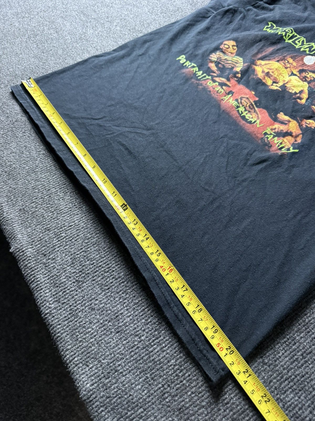 Marilyn Manson 2014 Marilyn Manson Portrait Album Tee Double Sided M Size M / US 6-8 / IT 42-44 - 13 Thumbnail