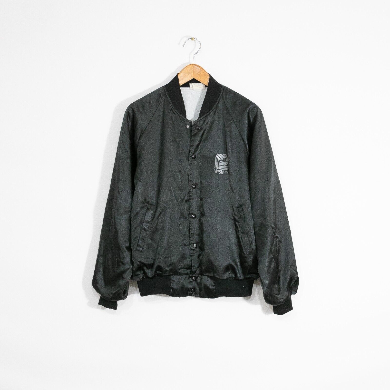 Vintage Vintage Milwaukees Talking Satin Windbreaker Mens Large Size US L / EU 52-54 / 3 - 3 Thumbnail