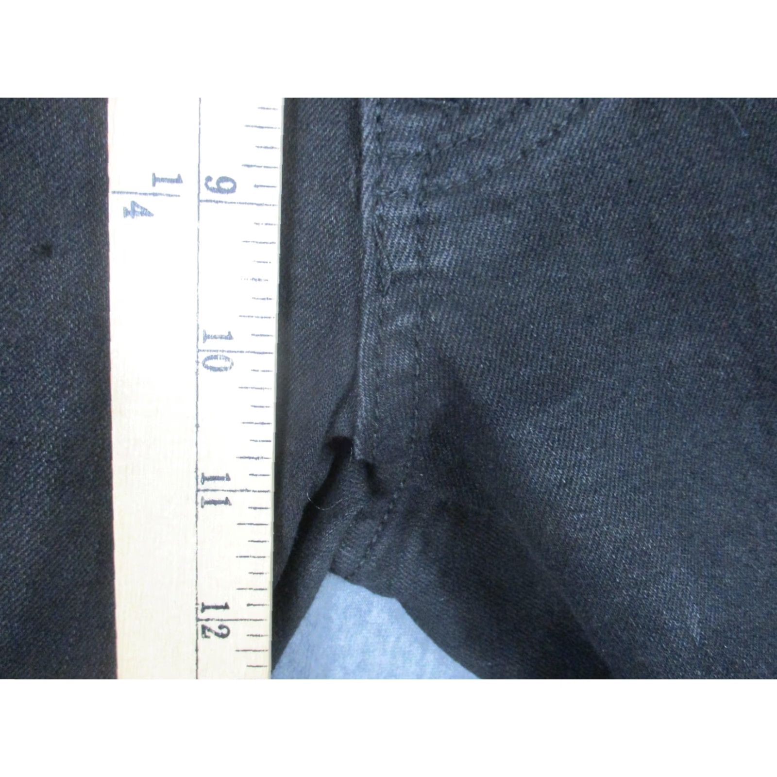 Vintage Smoke Rise Jeans Mens 40x32 Black Cargo D-Ring Utility Stretch Pockets JP22607 Size US 40 / EU 56 - 5 Thumbnail