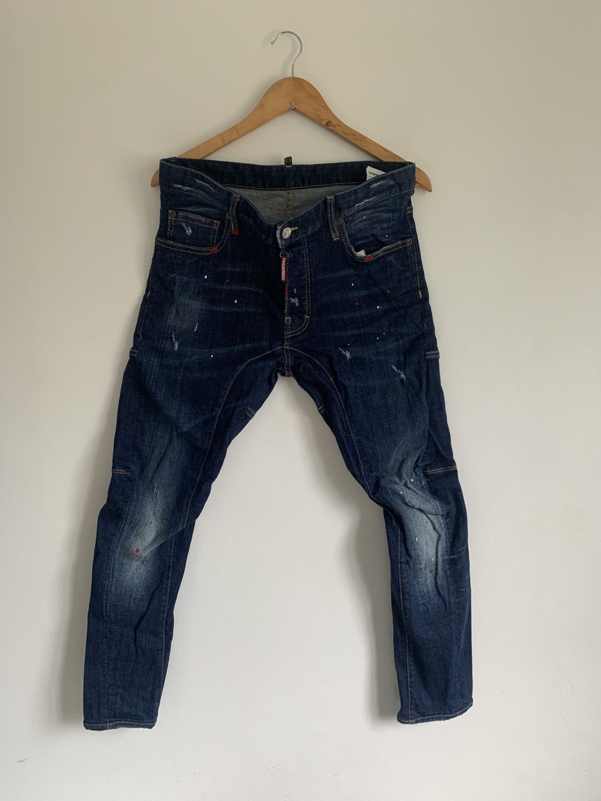 Dsquared2 Dsquared2 Distressed Jeans Size US 34 / EU 50 - 1 Thumbnail
