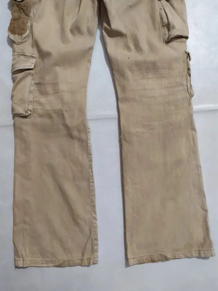 Japanese Brand Daily News Japan Multipocket Cargo Tactical Flared Pants Size US 33 - 10 Thumbnail