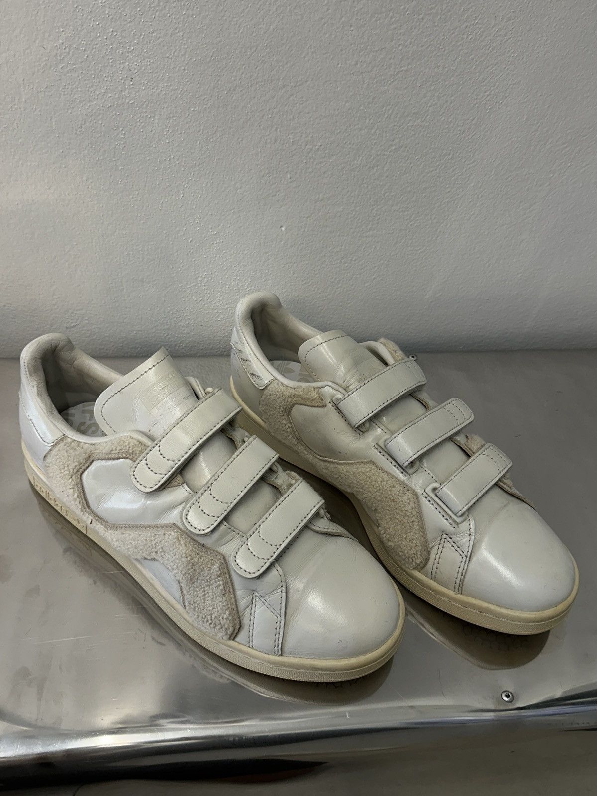 Raf Simons Adidas x Raf Simons Stand Smith Comfort Badge Size US 8 / EU 41 - 7 Thumbnail