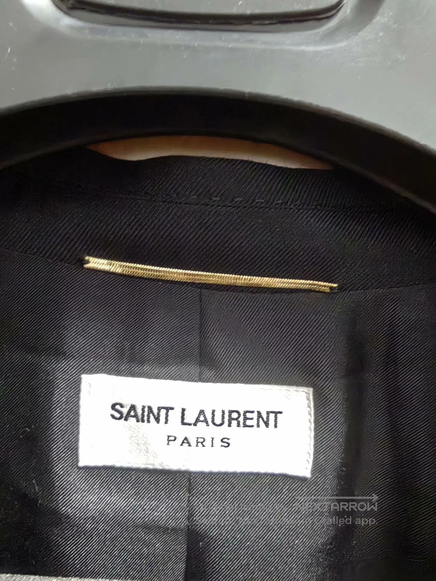 Saint Laurent Paris Saint Laurent Black Smoking Blazer. Size XS / US 0-2 / IT 36-38 - 2 Thumbnail