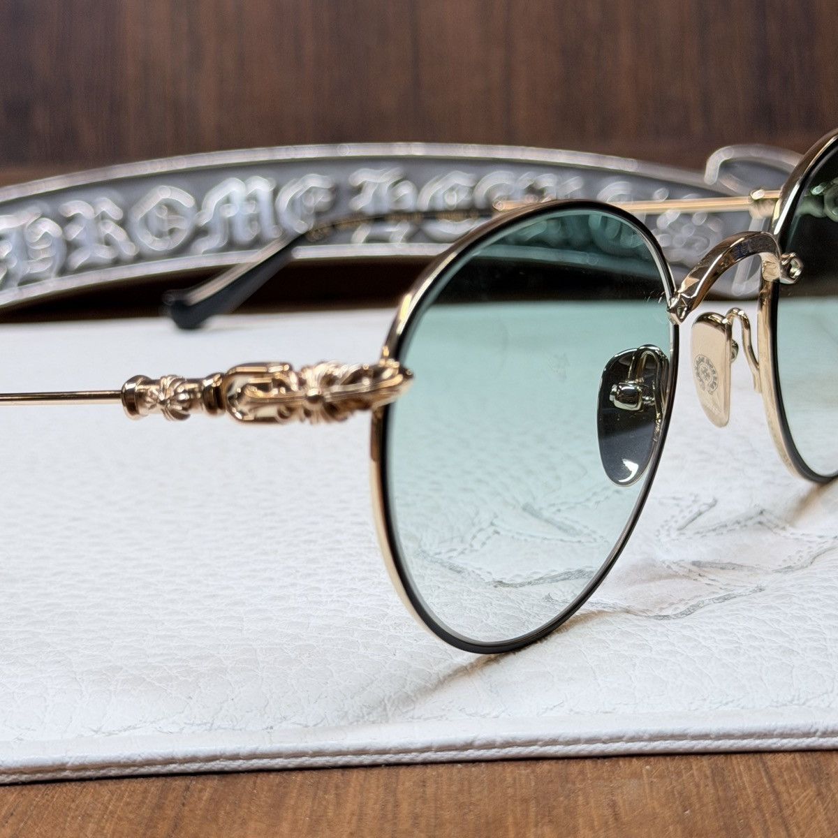Chrome Hearts Chrome Hearts BUBBA - A 1/1 Sunglasses Size ONE SIZE - 5 Thumbnail