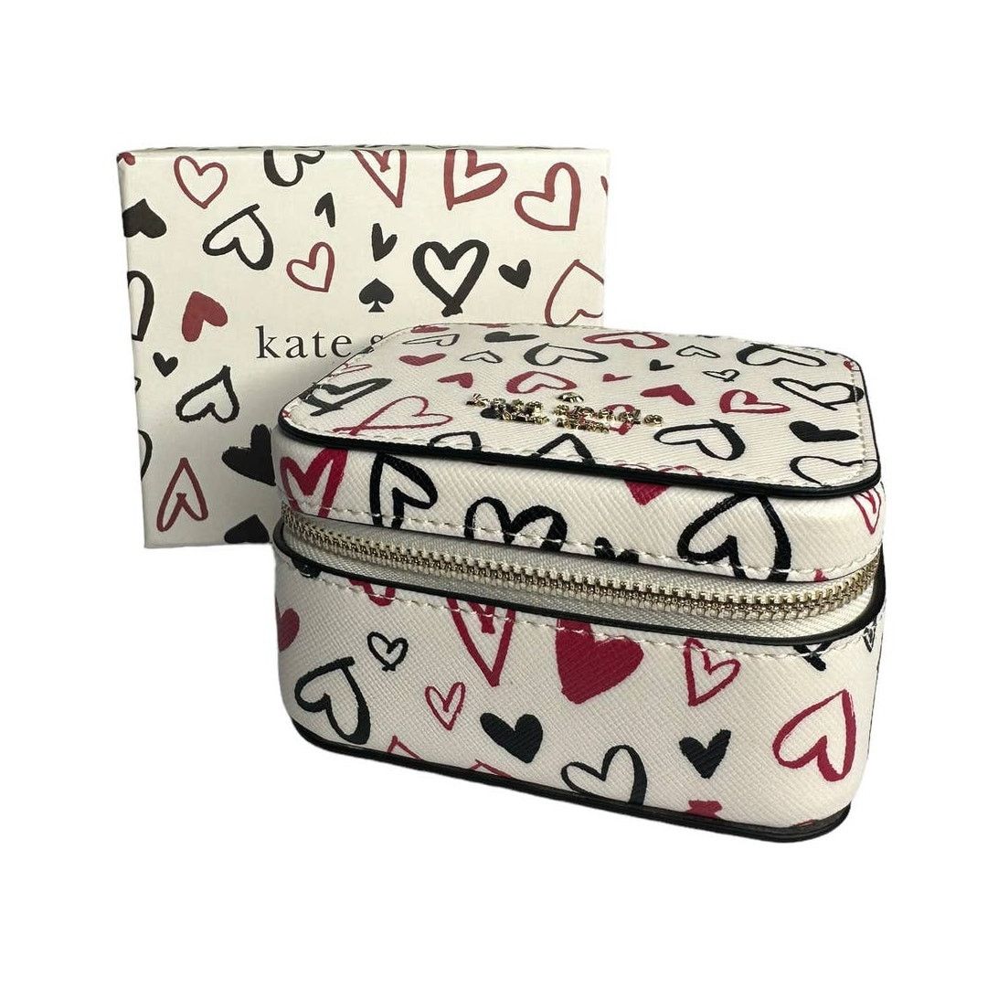Kate Spade Kate Spade Staci Scribble Heart Boxed Travel Jewelry Holder Size ONE SIZE - 1 Thumbnail