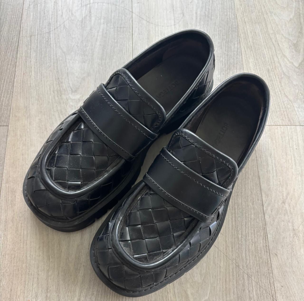 Bottega Veneta Bottega Veneta Haddock Intrecciato leather loafers Size US 10 / EU 43 - 5 Thumbnail