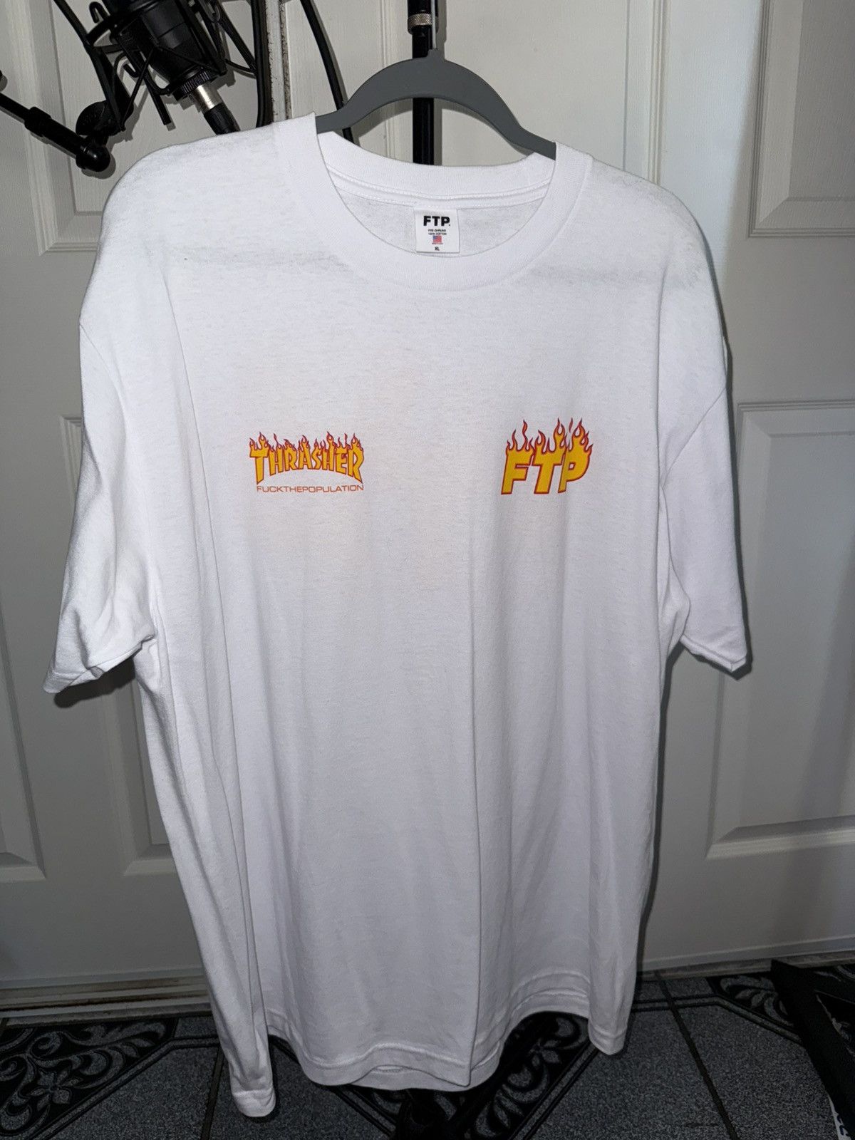 Fuck The Population × Thrasher Ftp x Thrahser shirt Size US XL / EU 56 / 4 - 1 Thumbnail