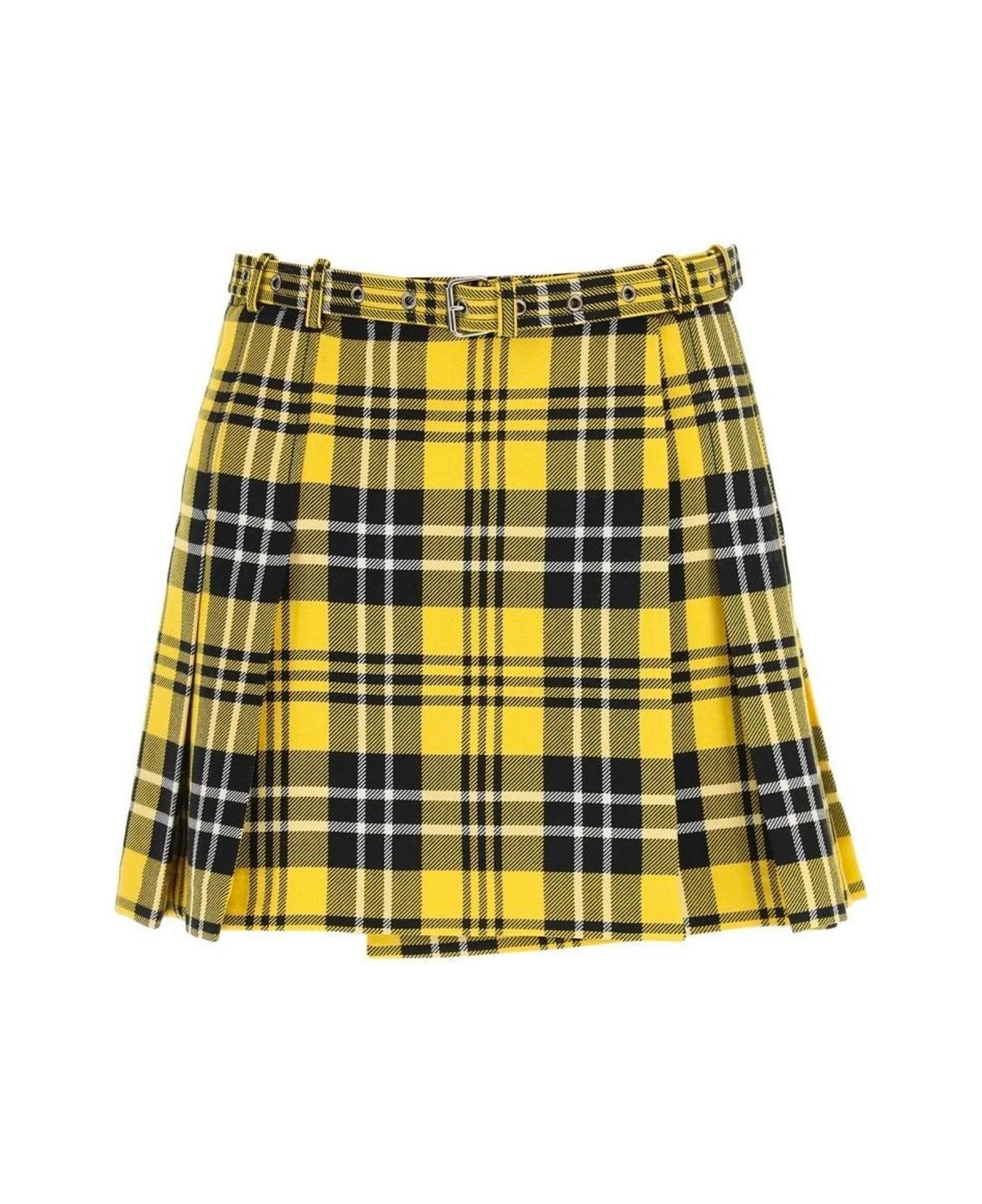 Dior o1y0825 Mini Skirt in Multicolor Size 28" / US 6 / IT 42 - 1 Thumbnail