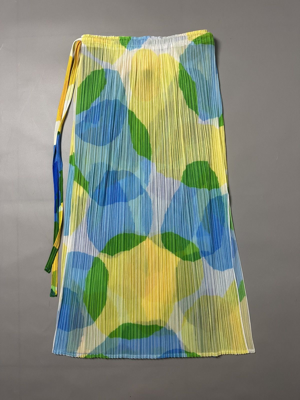 Pleats Please Issey Miyake Issey Miyake Pleats please — Colorful midi skirt Size 24" / US 00 / IT 34 - 6 Thumbnail
