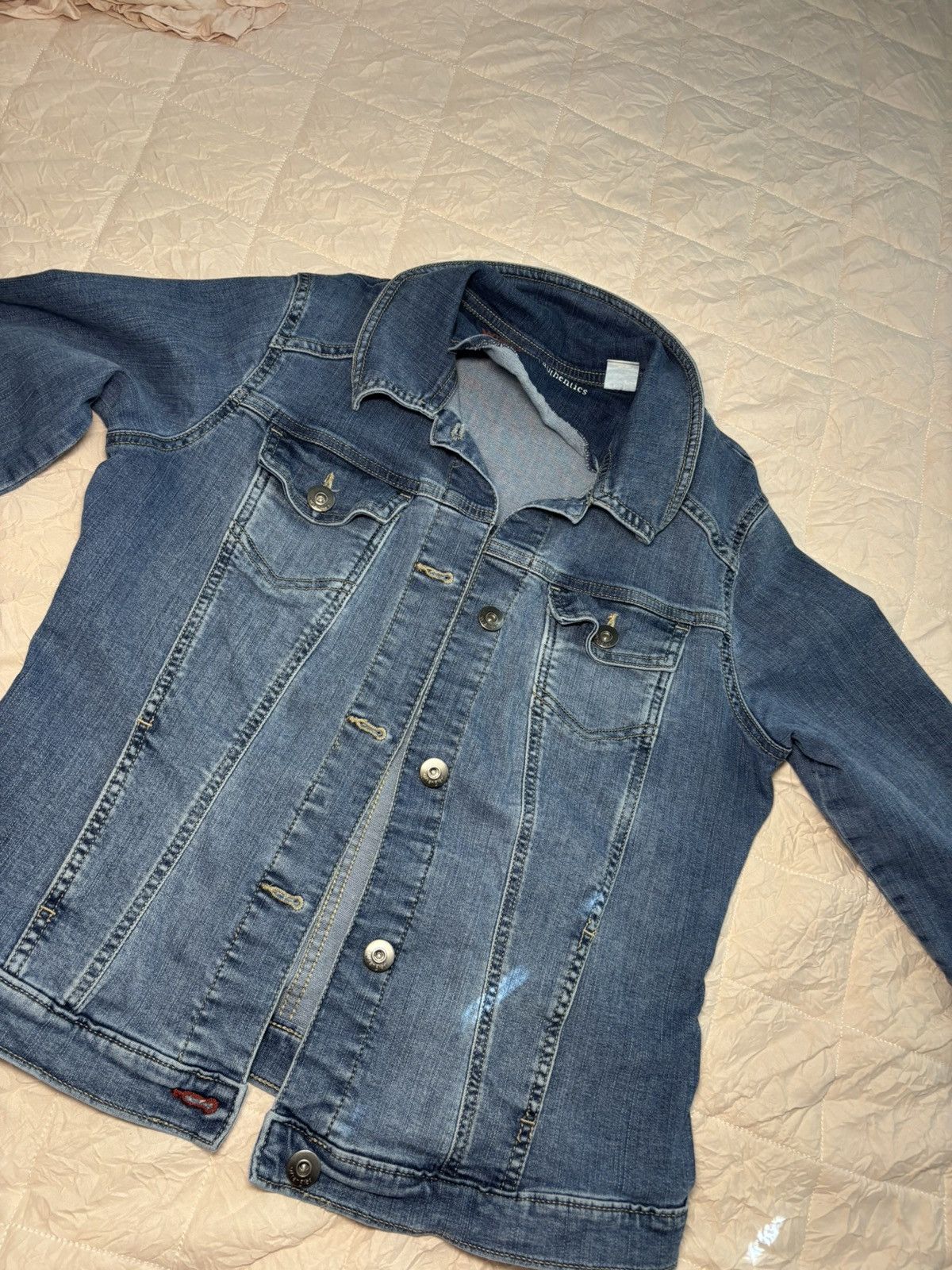 Wrangler Wrangler Authentic Denim Jacket Size L / US 10 / IT 46 - 4 Thumbnail