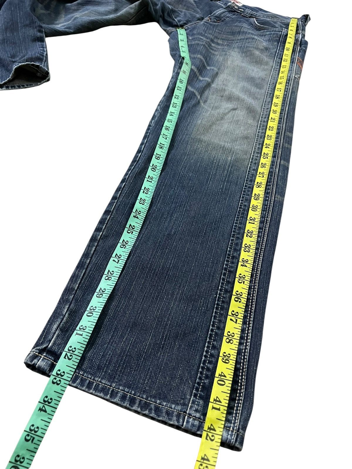 Edwin Edwin Exclusive Vintage XV Embroidery Mud Wash Jean Size US 32 / EU 48 - 4 Thumbnail