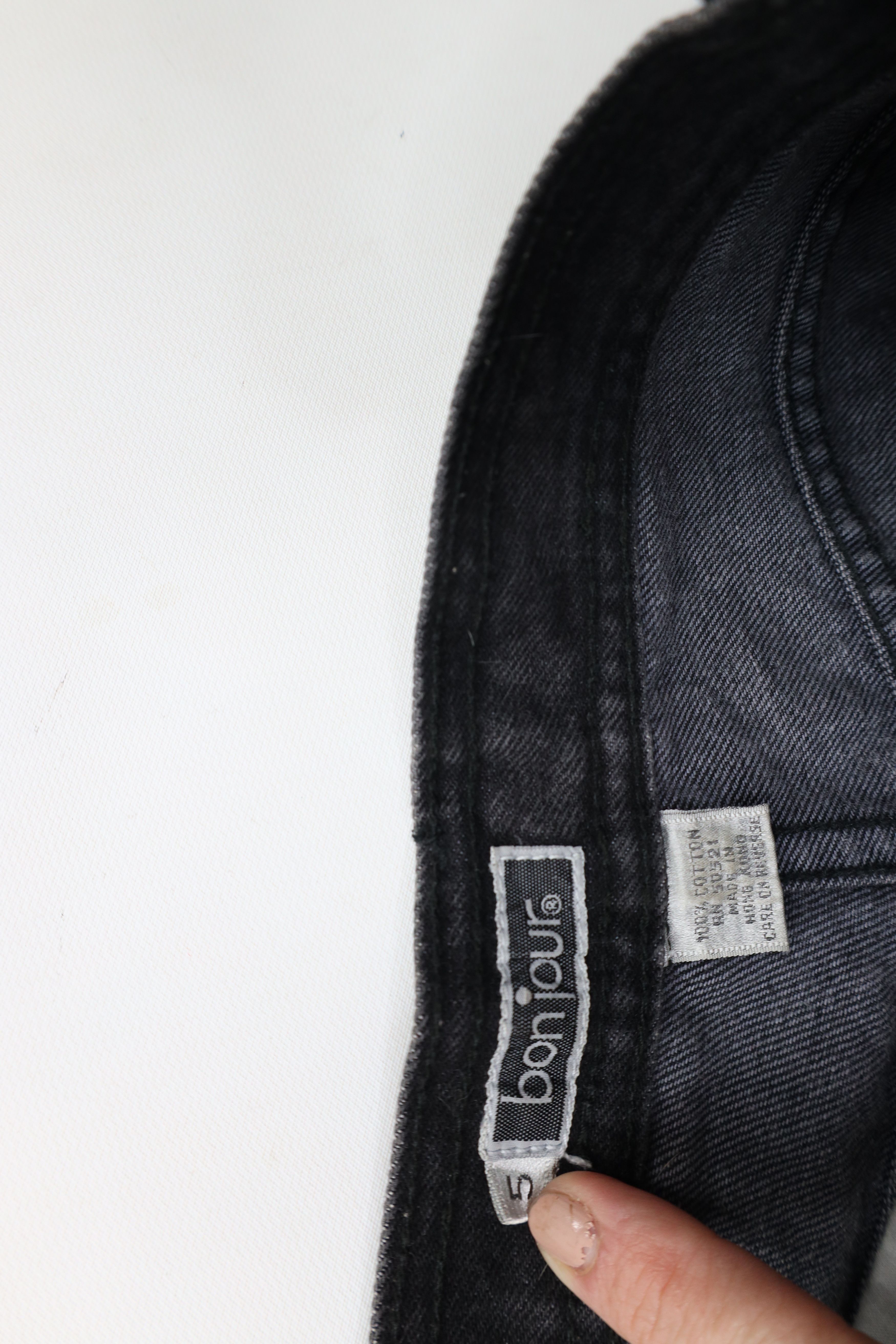 Vintage Vintage 90s Streetwear High Waist Tapered Leg Jeans Size 27" / US 4 / IT 40 - 9 Thumbnail