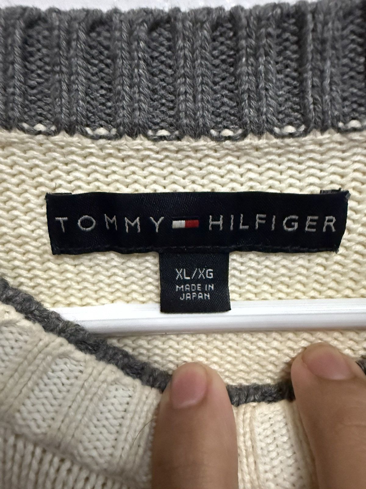 Tommy Hilfiger Tommy hilfiger logo knit sweater Size US XL / EU 56 / 4 - 2 Thumbnail