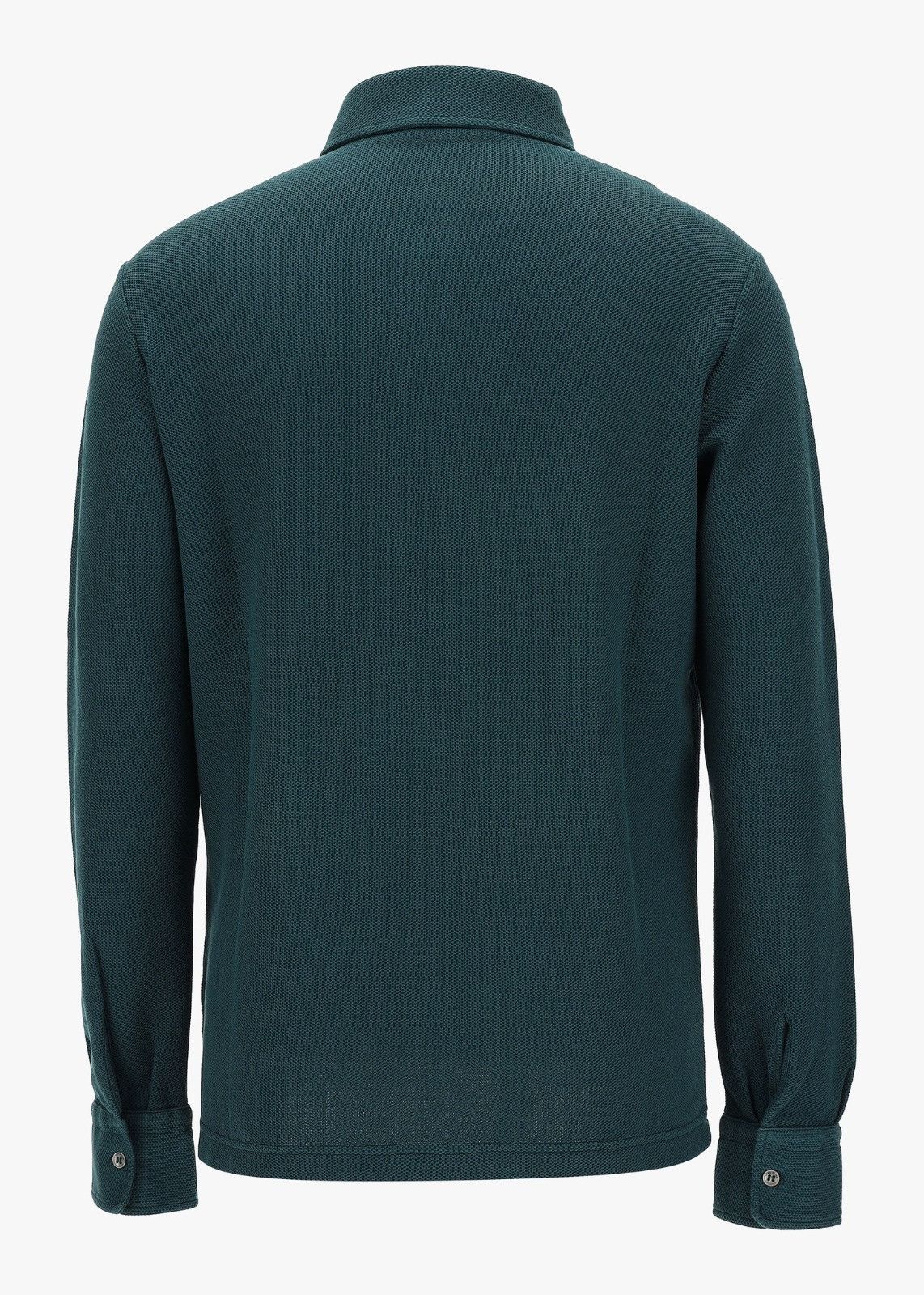 Loro Piana o1srvl11e1224 Long-Sleeved Polo Shirt in Dark Green Size US S / EU 44-46 / 1 - 2 Thumbnail