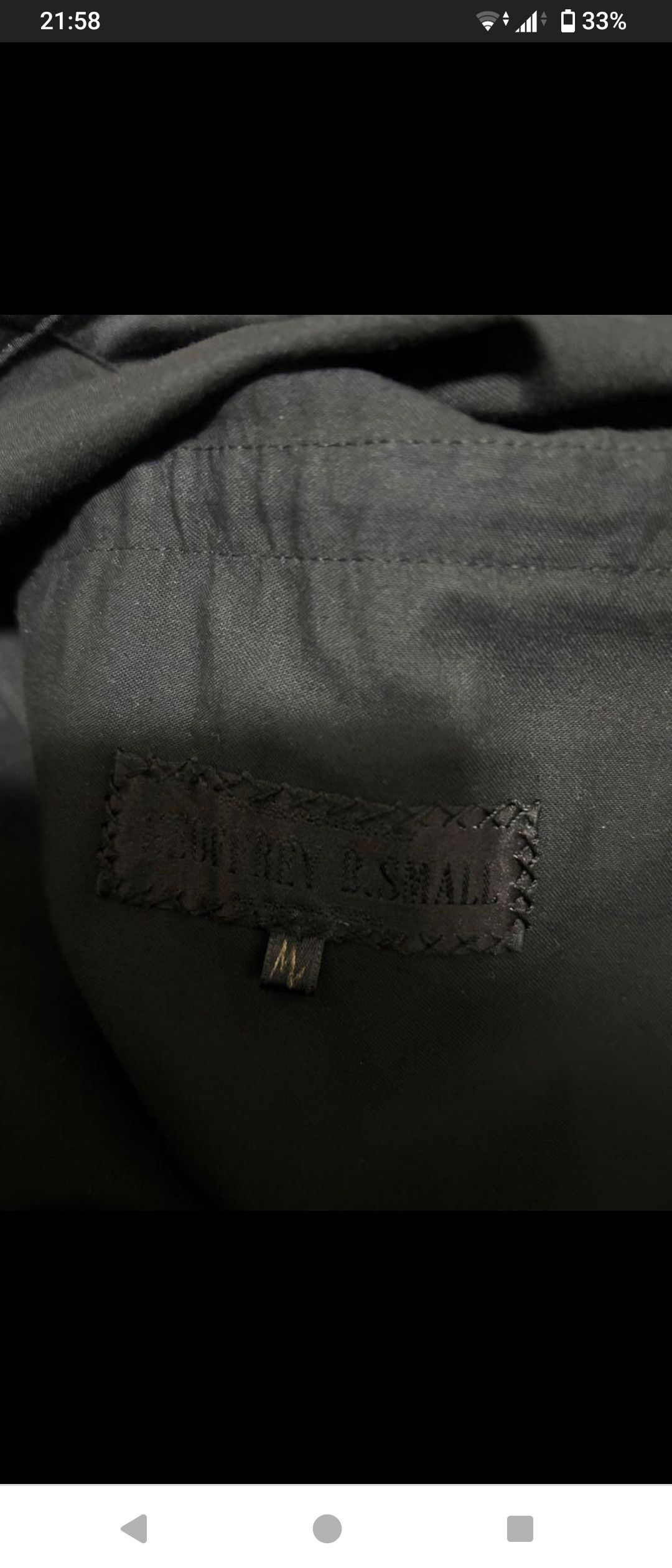 Geoffrey B. Small RNJ29 German military officer jacket reproduction Size US M / EU 48-50 / 2 - 18 Thumbnail