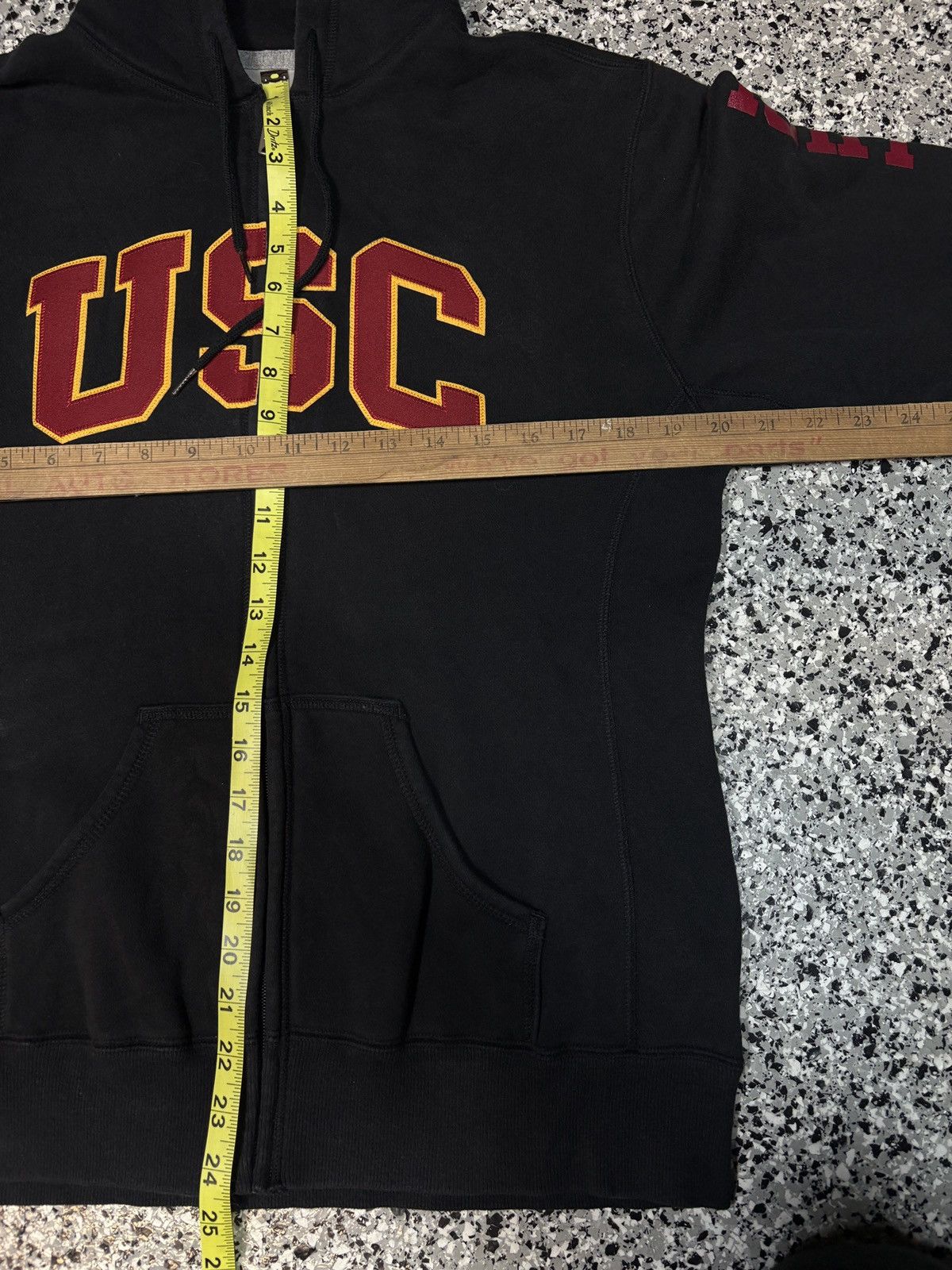 NCAA Vintage 2000s Russell USC Trojan College Hoodie Size L 0544 Size L / US 10 / IT 46 - 5 Thumbnail