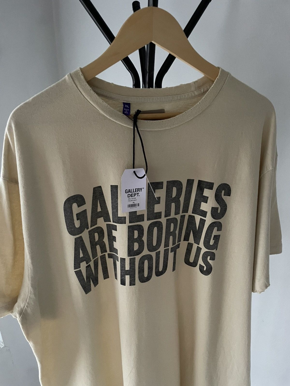 Gallery Dept. GALLERY DEPT. GALLERIES ARE BORING WITHOUT US⚡️ Size US XL / EU 56 / 4 - 7 Thumbnail