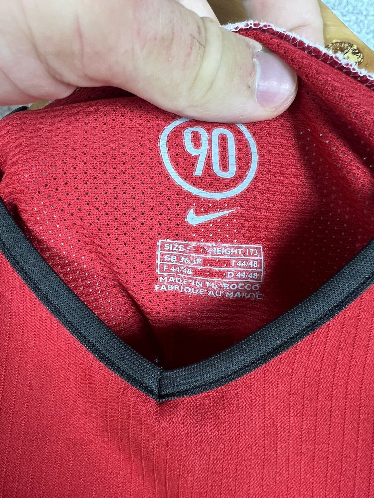Vintage Vintage Nike Manchester United #10 2004 2006 Home Jersey Size US S / EU 44-46 / 1 - 8 Thumbnail