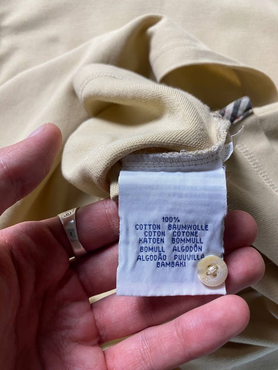 Burberry × Vintage Vintage Burberry Longsleeve Size US XL / EU 56 / 4 - 3 Thumbnail