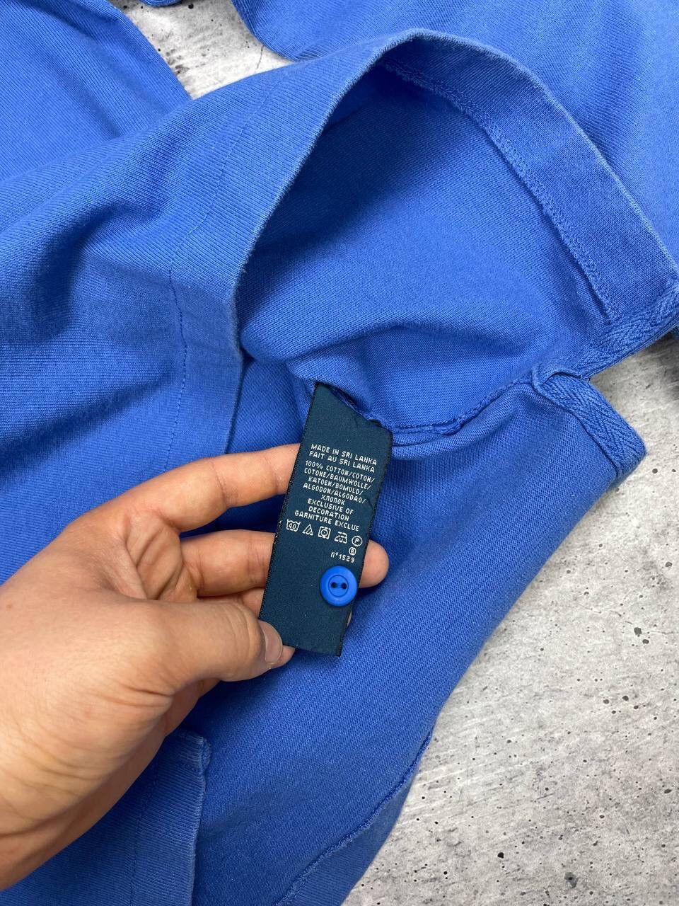 Polo Ralph Lauren × Vintage Vintage Ralph Lauren Blue Big Logo Y2K Longsleeve Sweatshirt Size US S / EU 44-46 / 1 - 13 Thumbnail