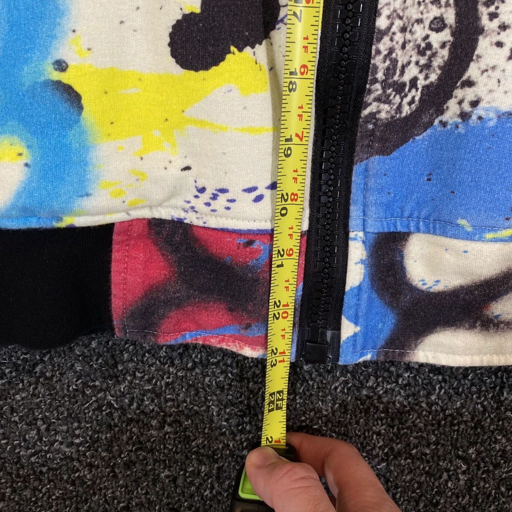 KTZ KTZ Jacket Mens Large Masterpiece Graffiti Katizette Paint Splatter Multicolor Size US L / EU 52-54 / 3 - 7 Thumbnail