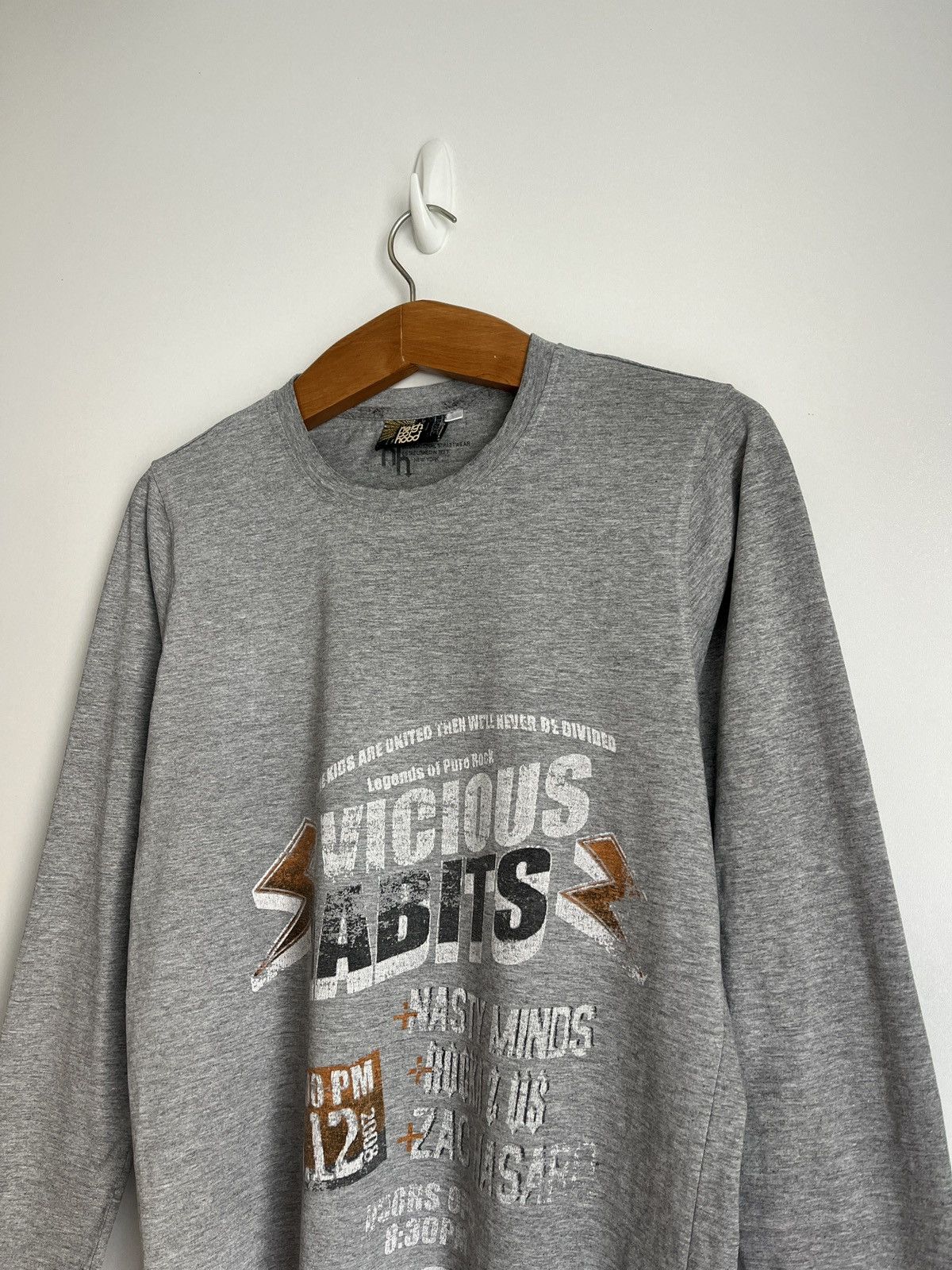 Neighborhood Neighborhood Vicious Habits Long Sleeve Tee Size US M / EU 48-50 / 2 - 2 Thumbnail