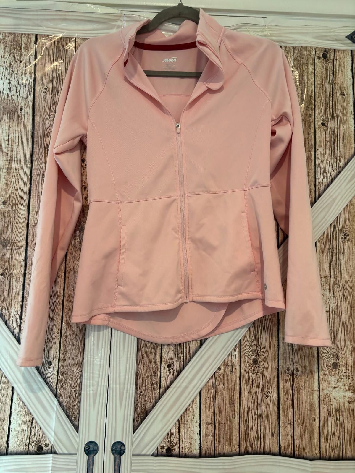 Avia Womens Avita sz 2X pink sports stretchy jacket preloved #274 Size XXL / US 16-18 / IT 52-54 - 1 Thumbnail