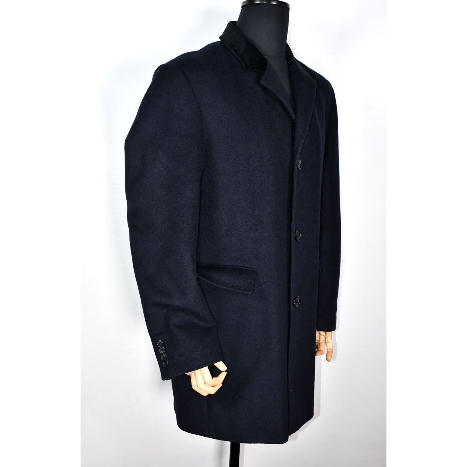 Barbour BARBOUR EDWARD Wool Navy Blue Jacket 44 Men Coat Button Vintage Not Applicable Size US S / EU 44-46 / 1 - 2 Thumbnail