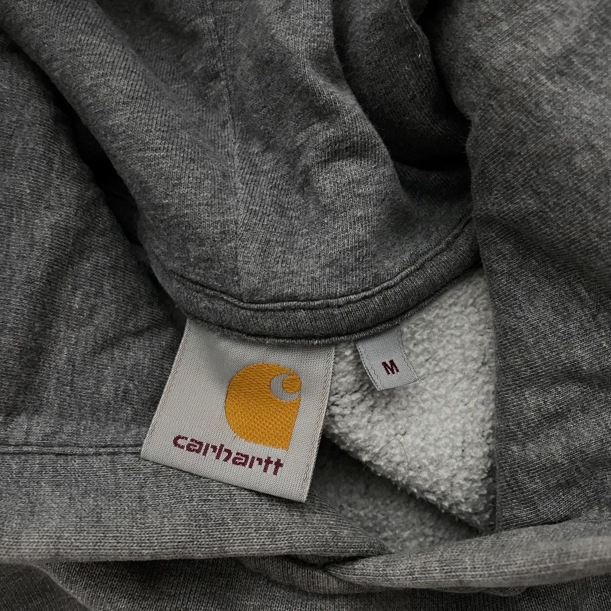 Carhartt vintage y2k faded grey hoodie carhartt workwear style opium Size US M / EU 48-50 / 2 - 3 Thumbnail