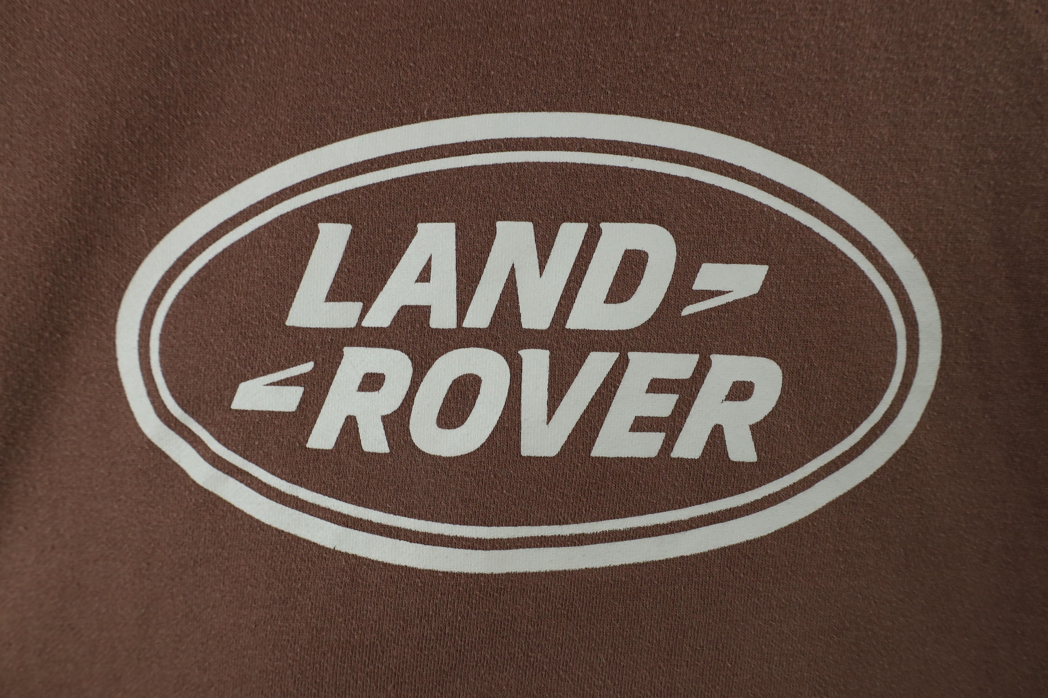 Vintage Retro Land Rover Out Oversized Crewneck Sweatshirt Brown Size XS / US 0-2 / IT 36-38 - 4 Thumbnail