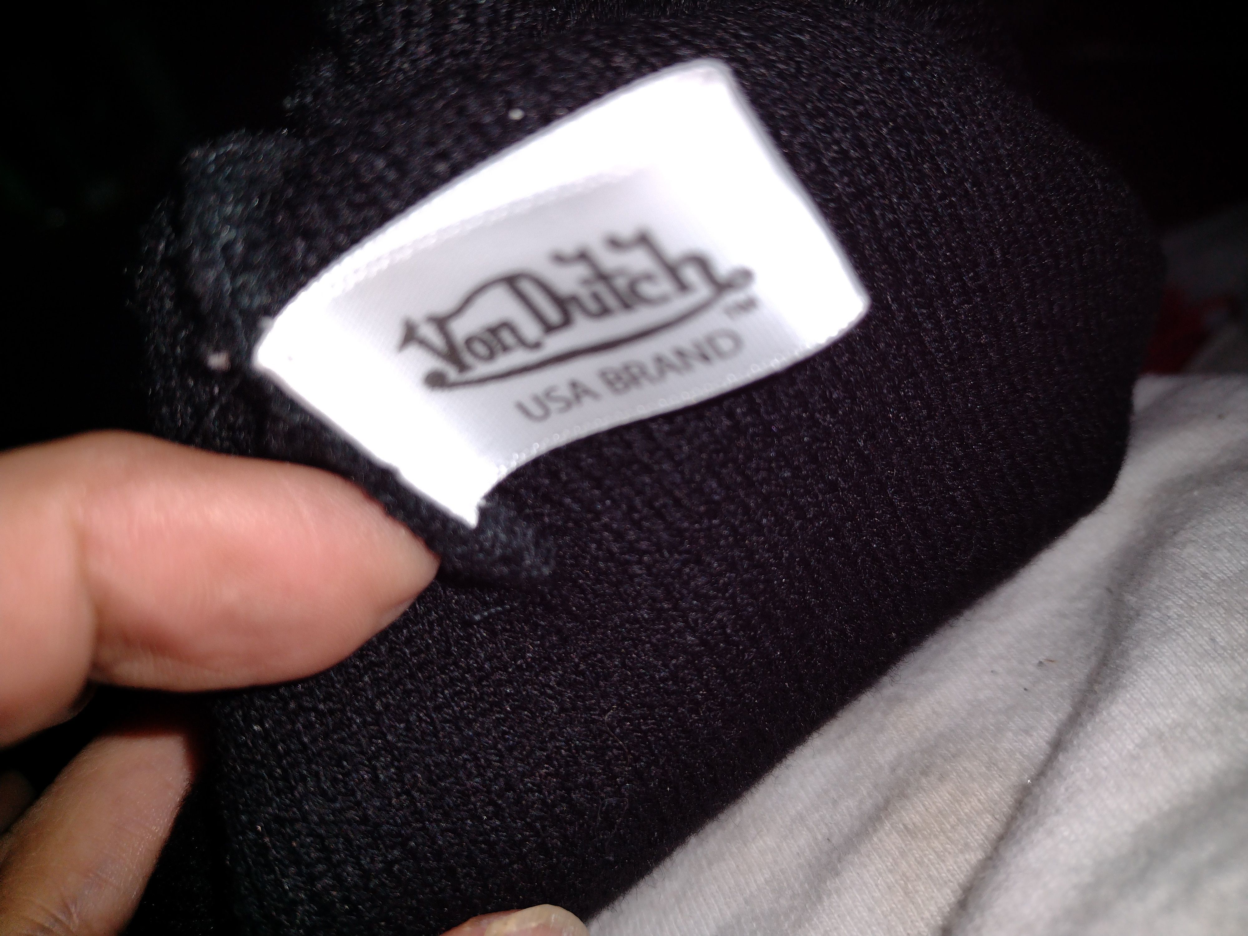 Von Dutch Von dutch logo black beanie Size ONE SIZE - 6 Thumbnail