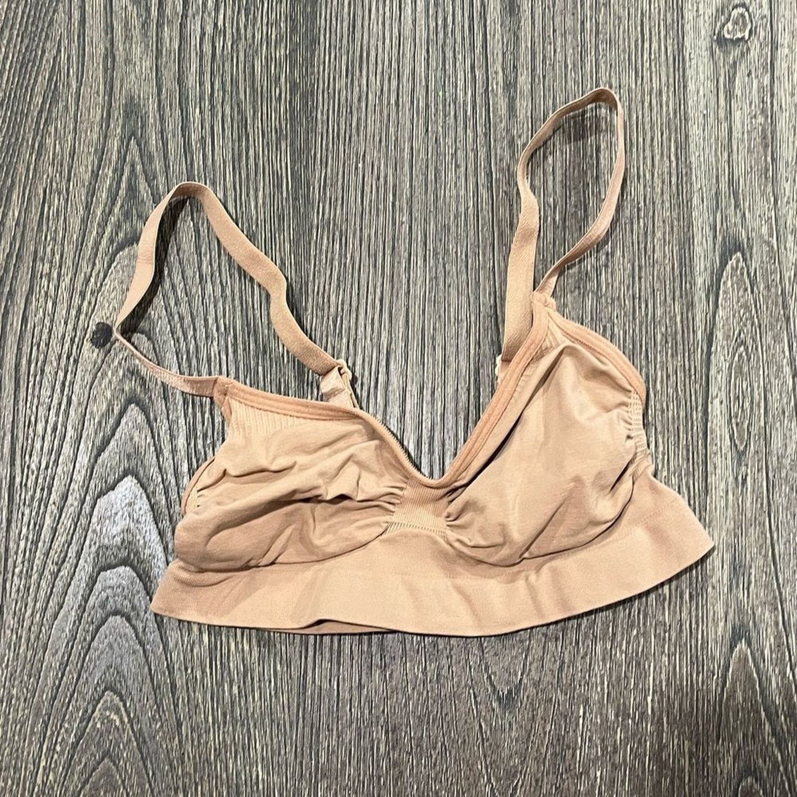 SKIMS NWOT Skims Seamless Sculpt Bralette Scoop Neck Tan S Size ONE SIZE - 1 Thumbnail