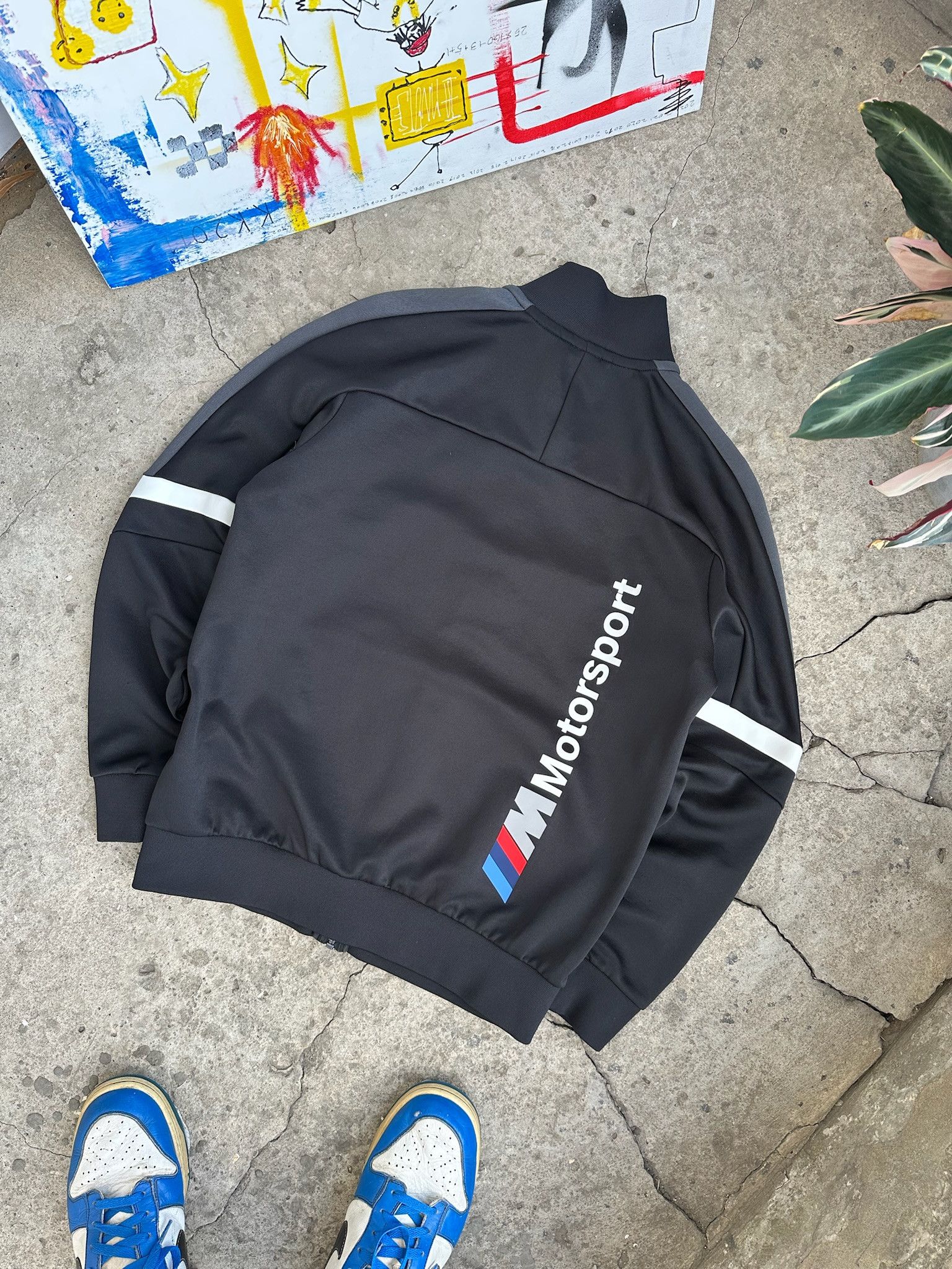 BMW Mens Vintage Puma BMW motorsport Jacket nylon racing y2k Size US S / EU 44-46 / 1 - 3 Thumbnail