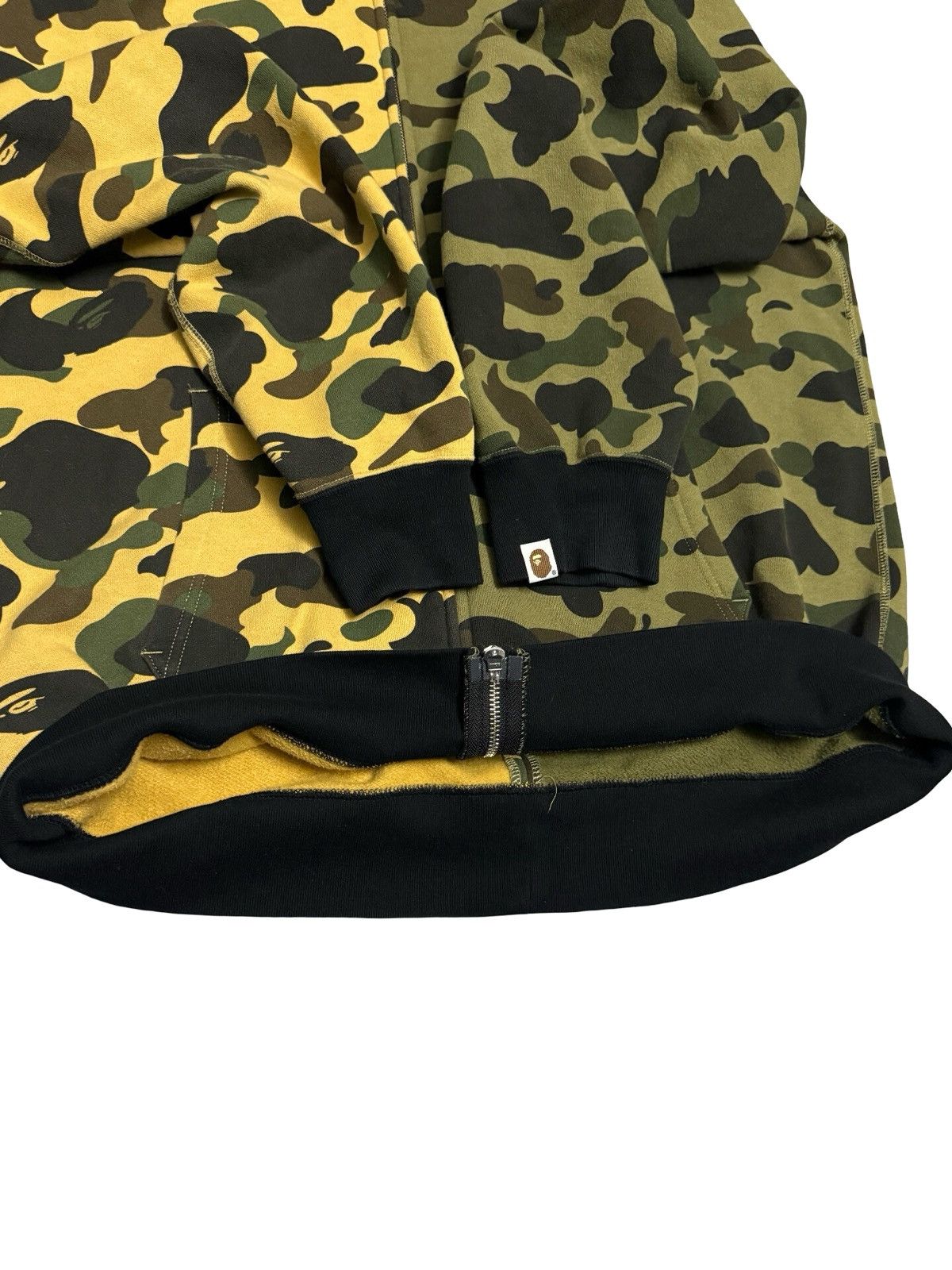 Bape A Bathing Ape 1st Camo Half Shark Full Zip Hoodie Size US XXL / EU 58 / 5 - 3 Thumbnail