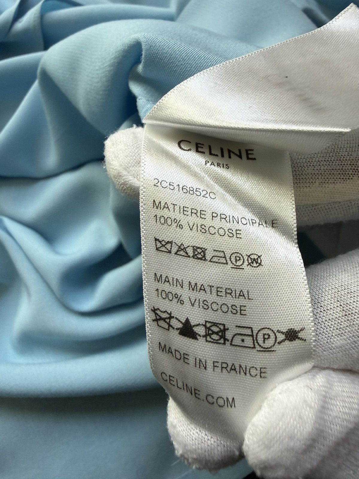 Celine Loose Bowling Shirt Spring 2022 Size US XL / EU 56 / 4 - 5 Thumbnail