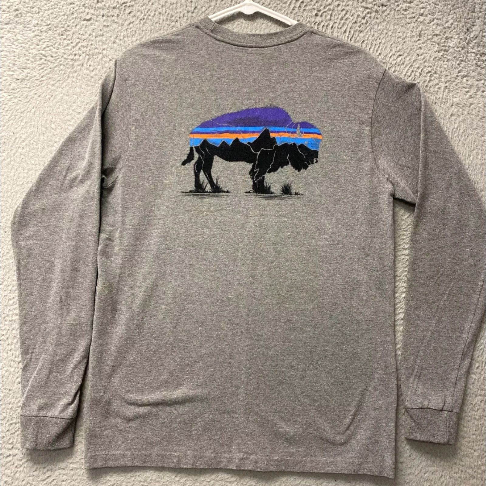 Patagonia Patagonia Shirt Mens Small Gray Organic Cotton Long Sleeve/114-40 Size US S / EU 44-46 / 1 - 6 Thumbnail