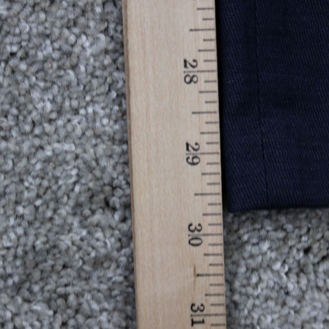 Kenneth Cole Kenneth Cole Reaction Pants Slim Men 38x30 Blue Textured Weave Stretch Flat Front Slim Fit NWT Size US 38 / EU 54 - 4 Thumbnail