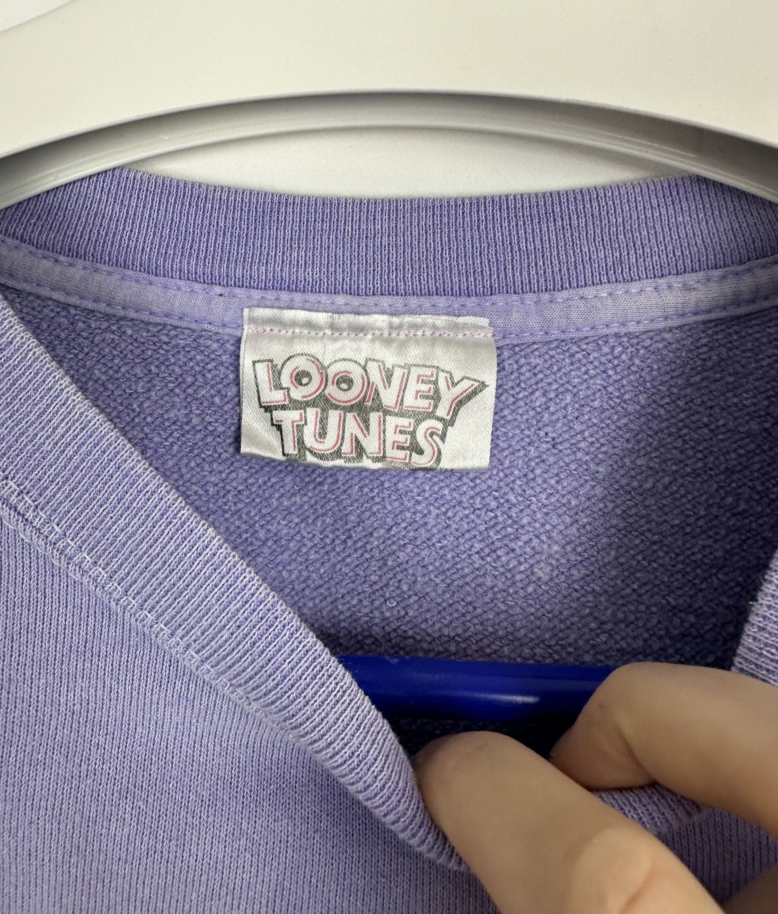 Vintage Looney Tunes Bugs Bunny Space Jam Vintage Sweatshirt Size US XL / EU 56 / 4 - 5 Thumbnail